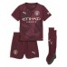 Camiseta Manchester City Jeremy Doku #11 Tercera Equipación Replica 2024-25 para niños mangas cortas (+ Pantalones cortos)